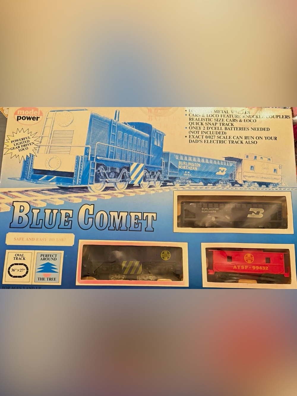 Model Power Blue Comet